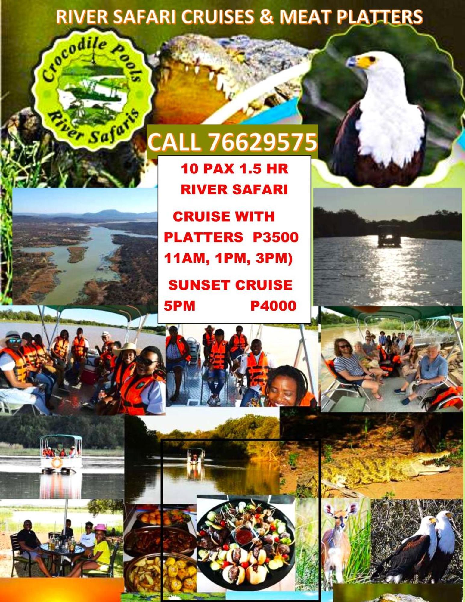 Crocodile Pools River Safaris Gaborone Luaran gambar